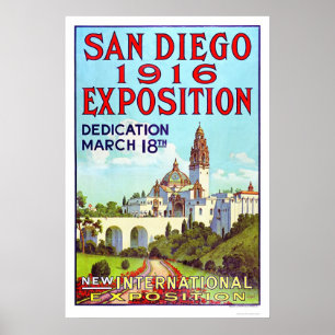 Poster San Diego Exposition 1916