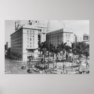 Póster San Diego, opinião da cidade de CA do hotel dos