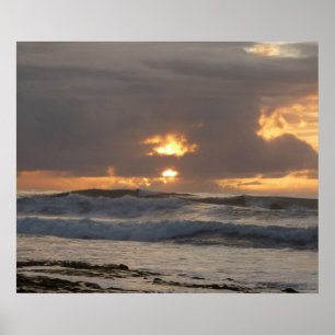 Poster San Diego Sunset IV - Paisagem da Califórnia