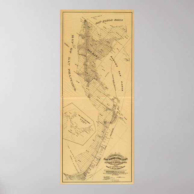 Póster San Francisco Bay Salt Marsh (Frente)