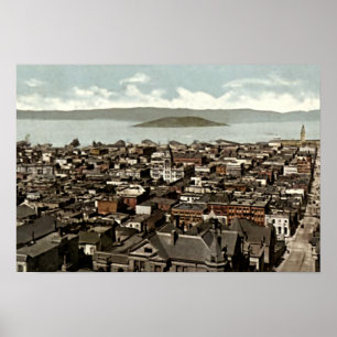 Póster San Francisco, Califórnia