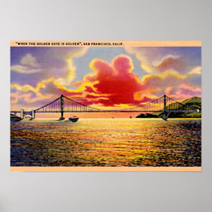 Póster San Francisco, Califórnia