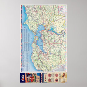 Póster San Francisco e vizinhança