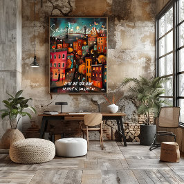 Póster San Francisco: Encanto de la Bahía