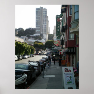 Poster San Francisco North Beach