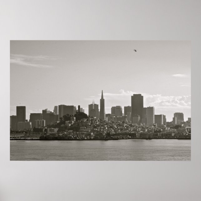 Poster San Francisco Skyline (Frente)