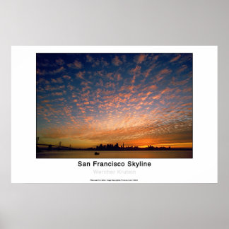 Póster San Francisco Skyline