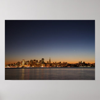 Poster San Francisco Skyline no Sunset