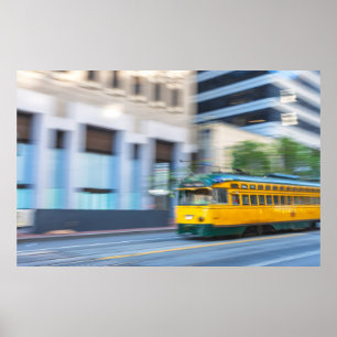 Poster San Francisco Trolley Bus