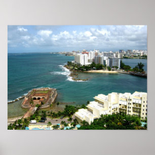 Poster San Geronimo e Condado, Porto Rico