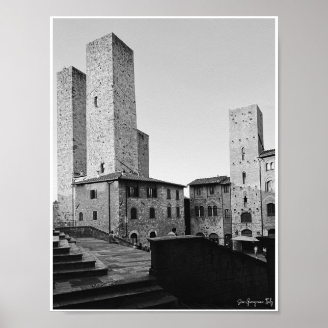Poster San Gimignano Towers (Frente)