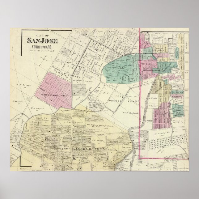 Póster San Jose 4th (Frente)