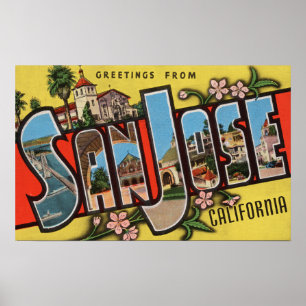 Poster San Jose, cenas 2 da letra de CaliforniaLarge