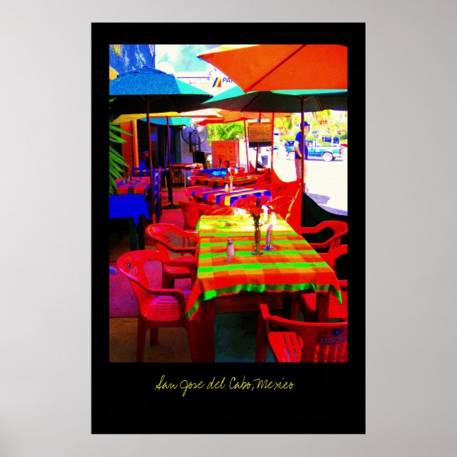 Póster San Jose del Cabo, México (Frente)
