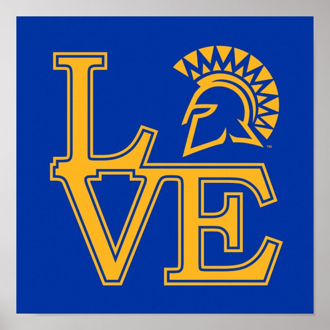Poster San Jose State Love (Frente)