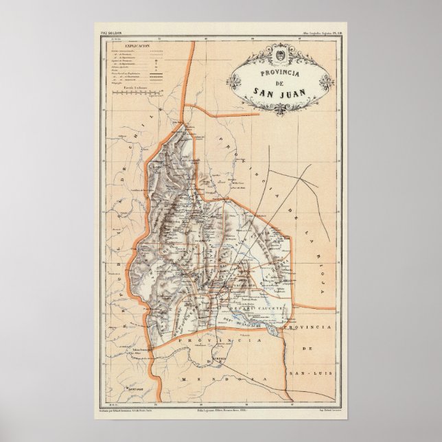 Poster San Juan, Argentina (Frente)