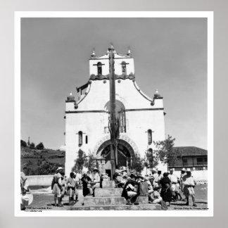 Poster San Juan Chamula, Chiapas, México