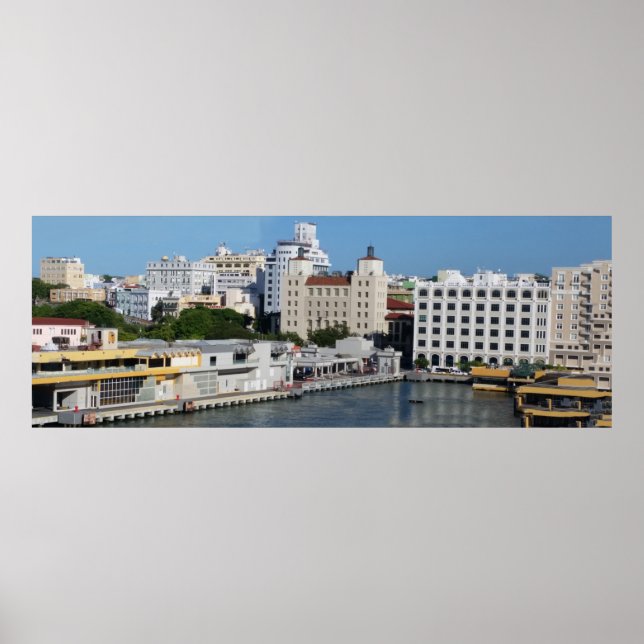 Poster San Juan, Porto Rico (Frente)
