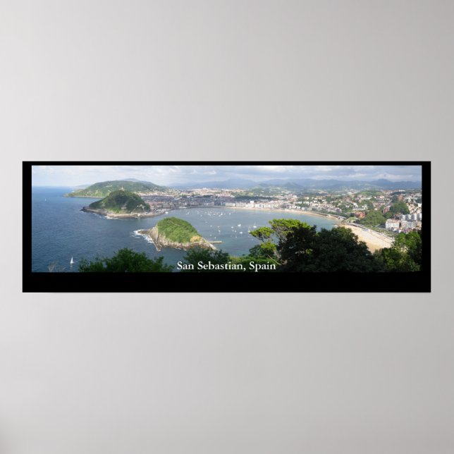 Póster San Sebastian, Espanha (Frente)