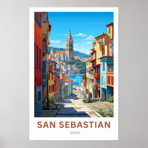 Poster San Sebastian Espanha