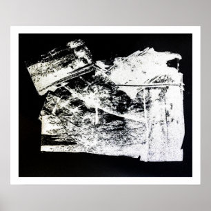 Póster "Sanctum" Limited Edition Black/White Print