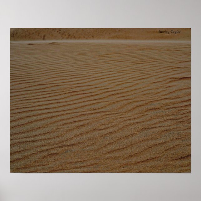 Poster Sand Dune-Abstrato por Shirley Taylor (Frente)