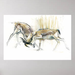 Poster Sand Gazelles 2009