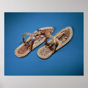 Póster Sandals, Tomb of Tutankhamun, New Kingdom