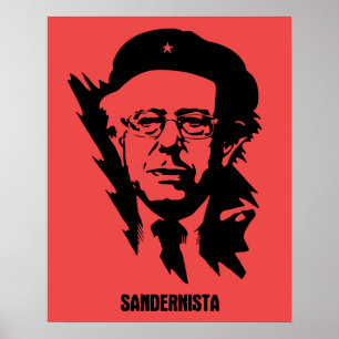Póster Sandernista