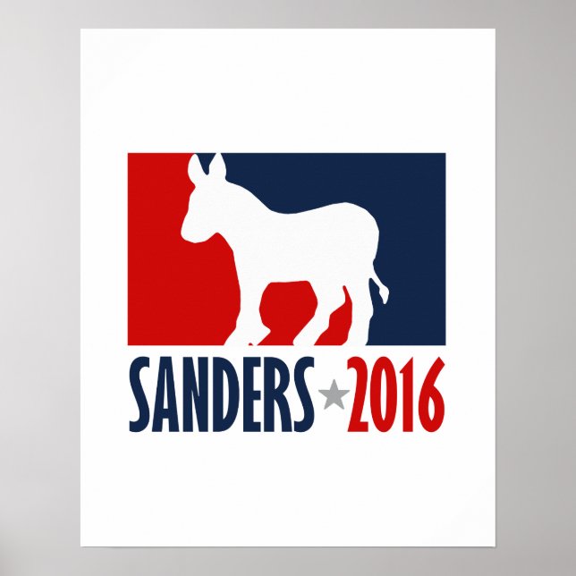 Póster Sanders 2016 Sports Pro (Frente)