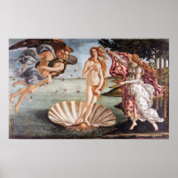 Sandro Botticelli - Nascimento de Vênus