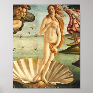 Poster Sandro Botticelli Nascimento De Vênus
