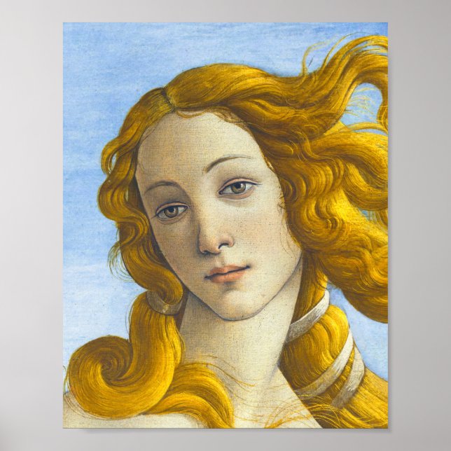 Poster Sandro Botticelli - Nascimento de Vênus Detalhe (Frente)