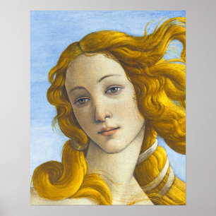 Poster Sandro Botticelli - Nascimento de Vênus Detalhe