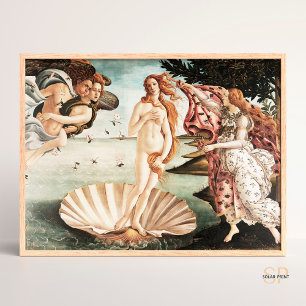 Poster Sandro Botticelli Nascimento de Vênus Renascença A