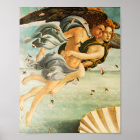 Sandro Botticelli Nascimento de Vênus Zephyrus, Cl