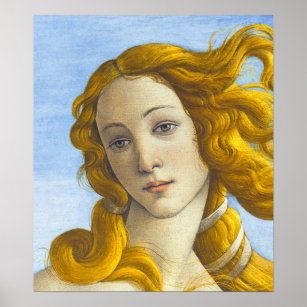 Poster Sandro Botticelli - Nascimento do Detalhe de Vênus