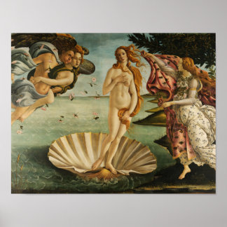 Poster Sandro Botticelli - O Nascimento de Vênus