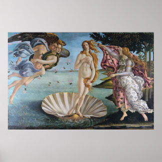 Poster Sandro Botticelli, o nascimento de Vênus