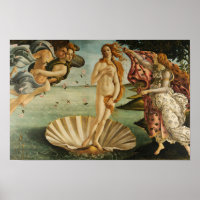 Sandro Botticelli - O Nascimento de Vênus