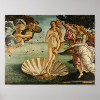 Sandro Botticelli - O Nascimento de Vênus