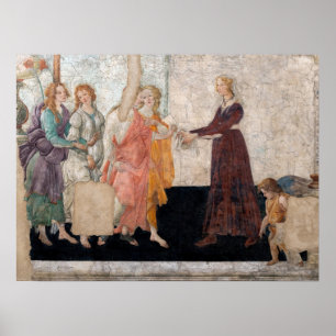 Poster Sandro Botticelli - Venus and the Three Graces