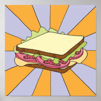 Póster Sanduíche Elétrico