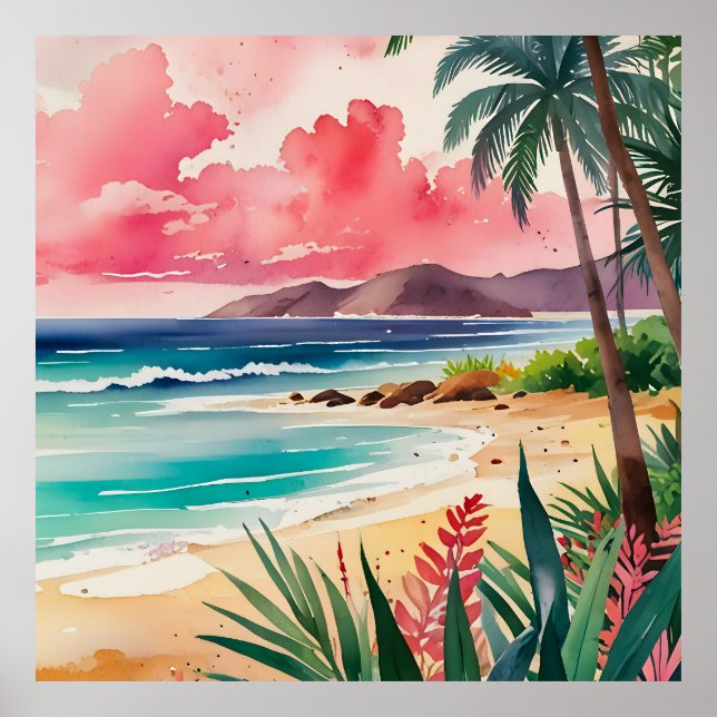 Poster Sandy Toes (Frente)