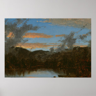 Poster Sanford Robinson Gifford - Ascensão principal no S