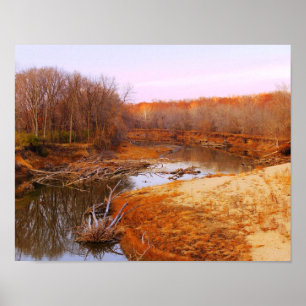 Póster Sangamon River Near Lincoln's New Salem, Illinois