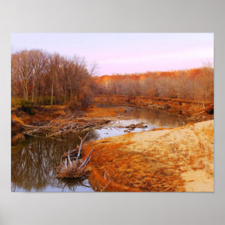 Póster Sangamon River Near Lincoln's New Salem, Illinois