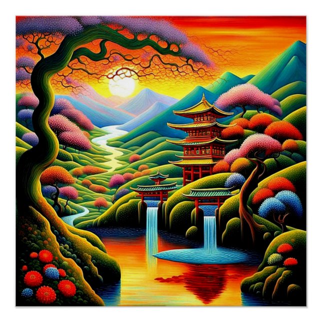 Póster Sangramento no Sunset 1 (Frente)