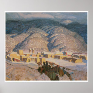 Póster Sangre de Cristo Montanha,