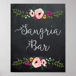 Poster Sangria - bar